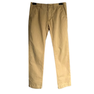 Vans Off The Wall Slim Chino Khaki Pants Mens Size 30 Tan Camel Unisex